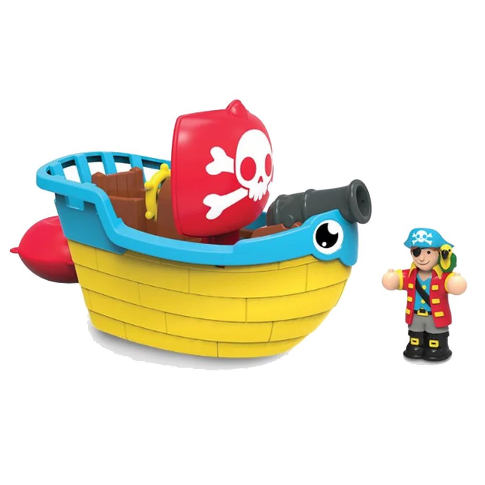 英國驚奇玩具 WOW Toys - 洗澡玩具 海盜船皮普