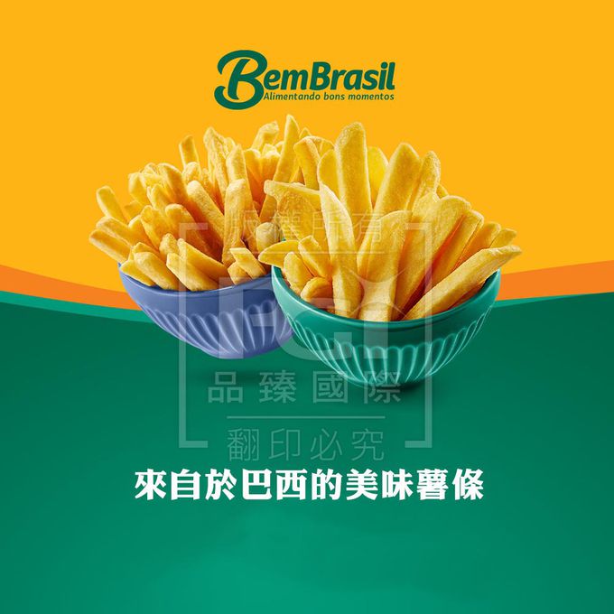 BemBrasil - 馬鈴薯條(1/4)-3包組
