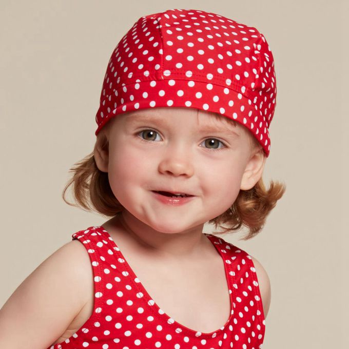 德國Playshoes - 抗UV防曬比基尼兩件組兒童泳裝-復古波點