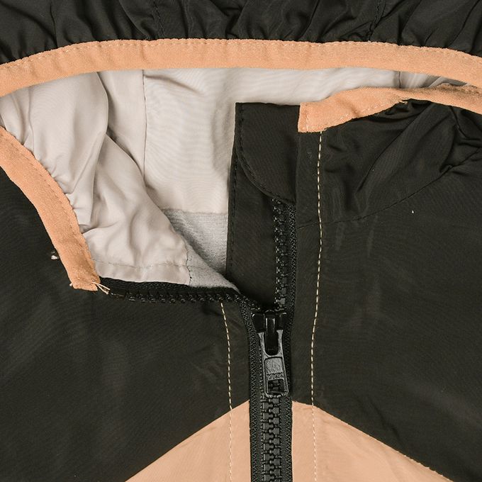 akachan honpo - 防風外套-黑色