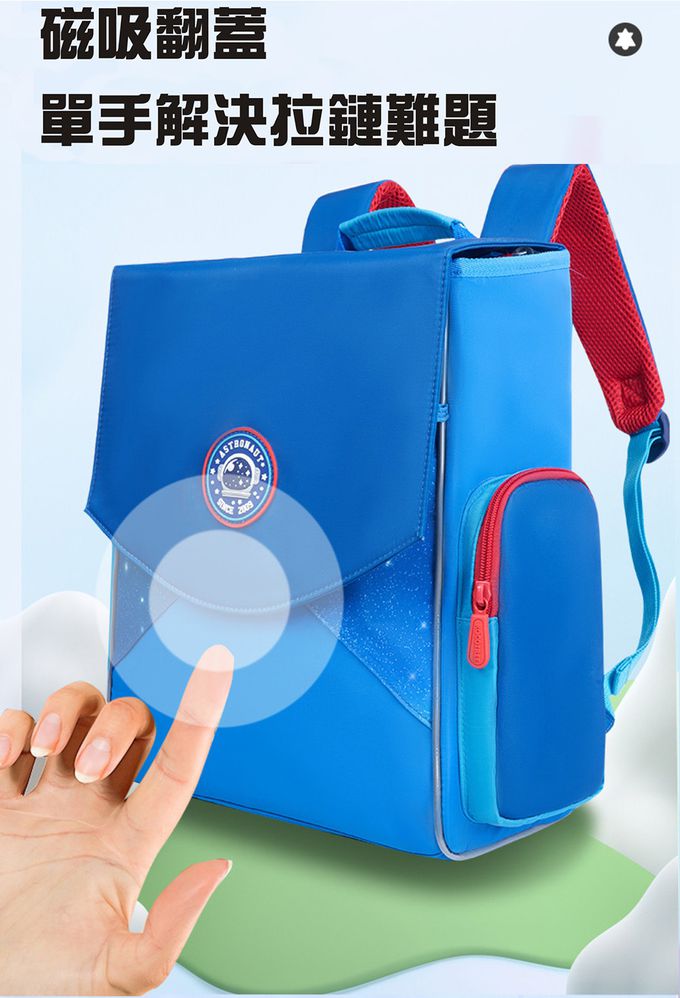 kocotree - 立體護脊書包_大碼-宇行員探險