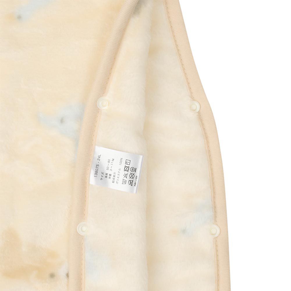 新生兒柔軟防踢被-淺卡其色 (50~80cm)