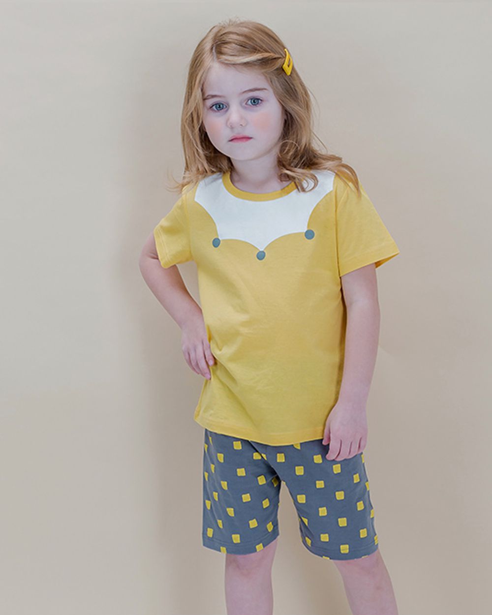 韓國 Sopoliini 童趣北歐風☺ 夏季純棉套裝 / 家居服