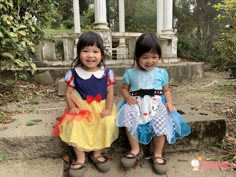 短袖造型公主裙-粉紫海洋-萬聖節裝扮(直播專屬)