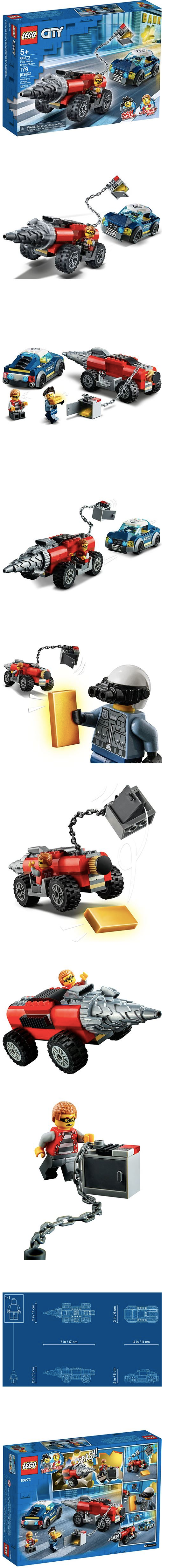 樂高 LEGO - 樂高積木 LEGO《 LT60273 》City 城市系列 - Elite Police Driller Chase特警鑽機追逐戰-179pcs