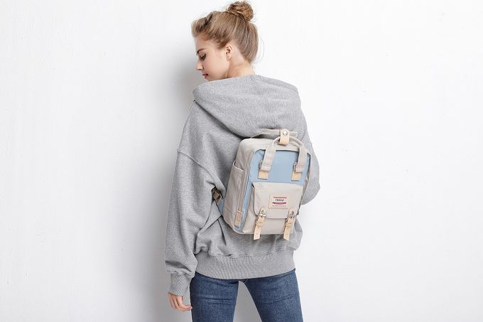 Heine 海恩 - WIN-198P超人氣小後背包 小背包 雙肩背包 兒童包-奇異果摩卡紫