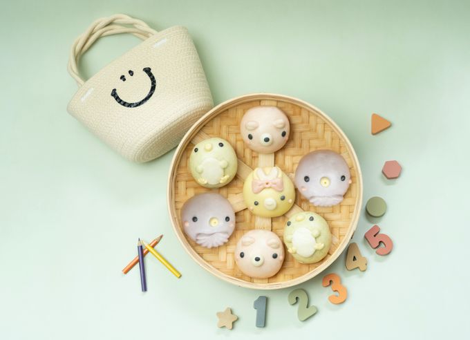 老甜媽手工饅頭 - 敲可愛海陸造型肉包8入-560g