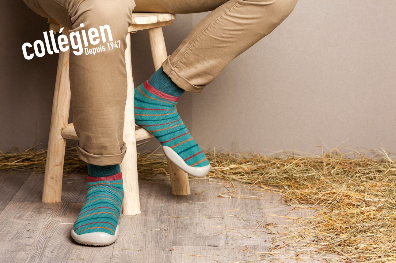 最軟Q保暖、透氣包覆 ❤ Collegien 法國老品牌手工襪鞋