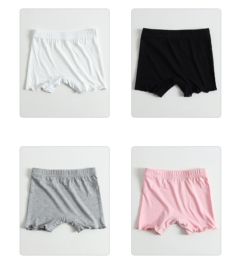 莫代爾防走光兒童安全褲-粉色