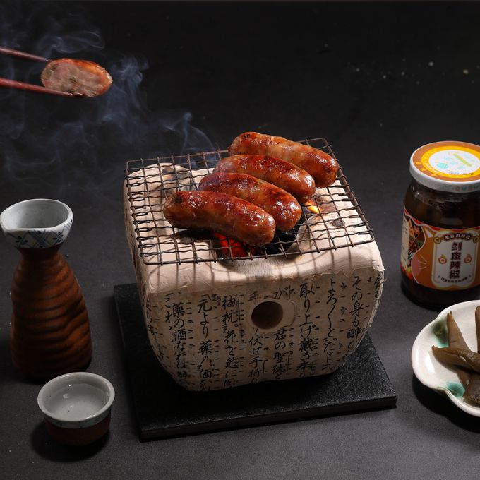 食誠良品 - 手工黑豬肉香腸 苦茶油剝皮辣椒