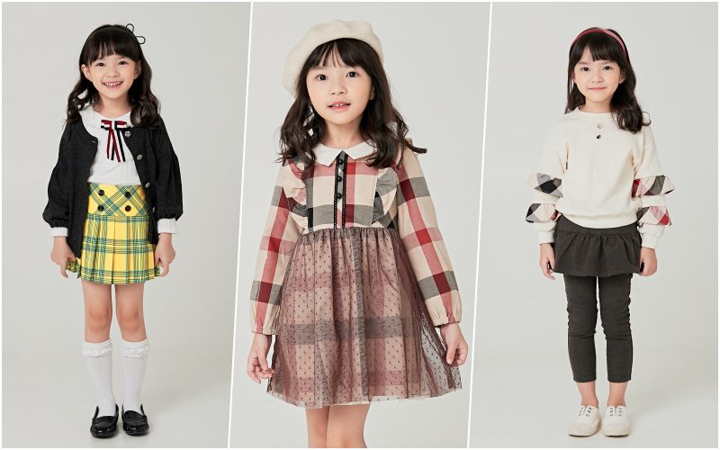 韓國 Coco Bang - 格紋連帽夾克(薄款)-黑