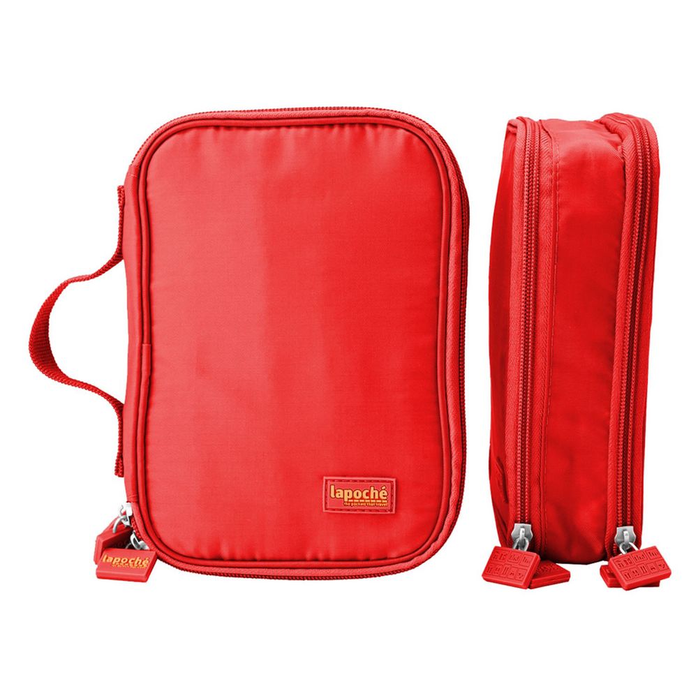 澳洲 Lapoche - 首飾配件收納包-紅色