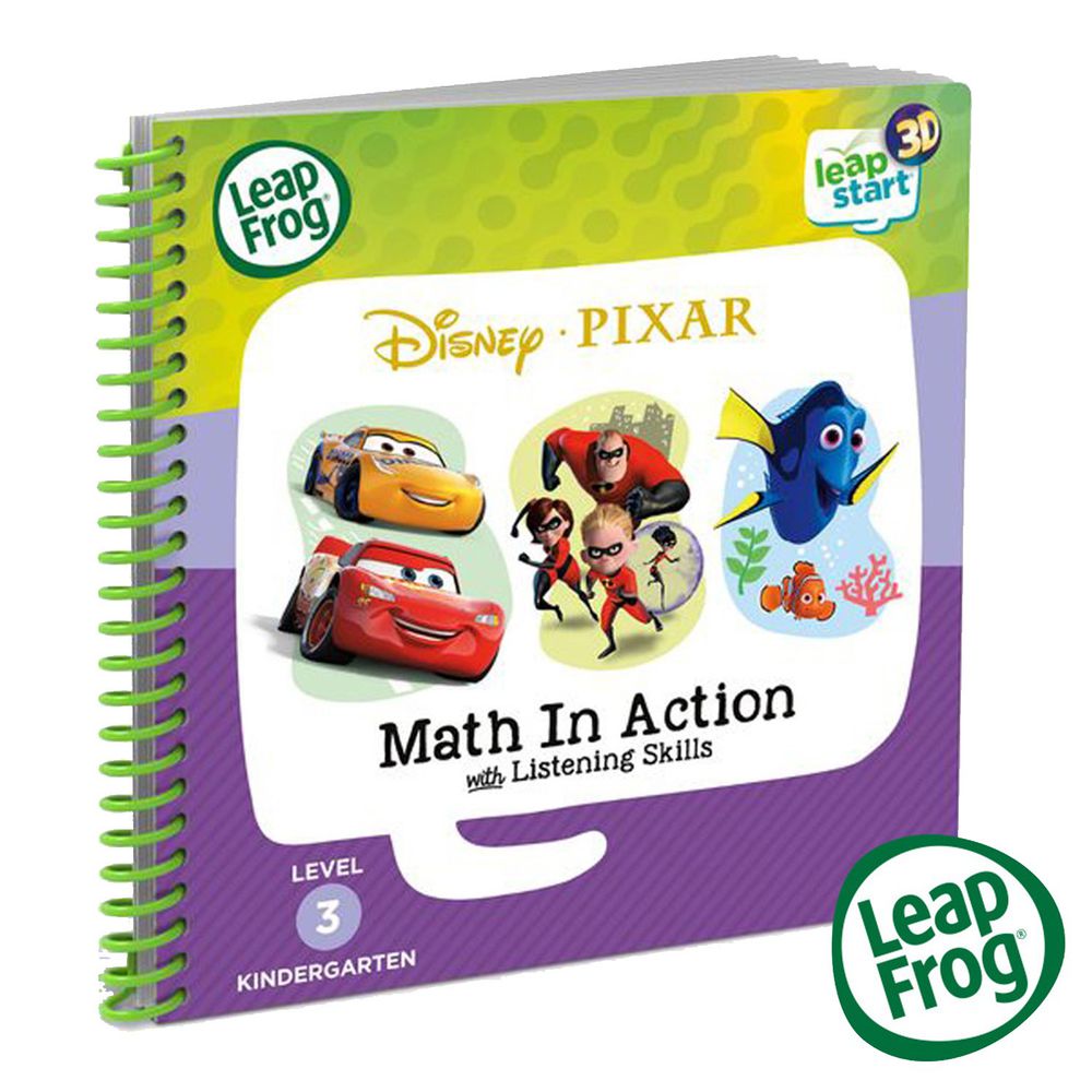 LeapFrog美國跳跳蛙 - LeapStart Sr. Books: 兒童9-迪士尼皮克斯 數學特攻隊3D