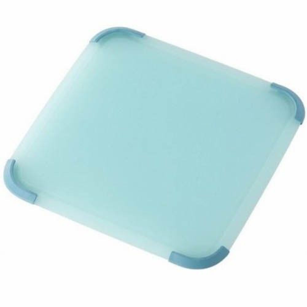 日本 LIBERALISTA - 抗菌雙面砧板-水藍色-方形