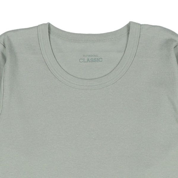 日本西松屋 - 100%柔棉 透氣長袖內搭4件組-素色-卡其黑