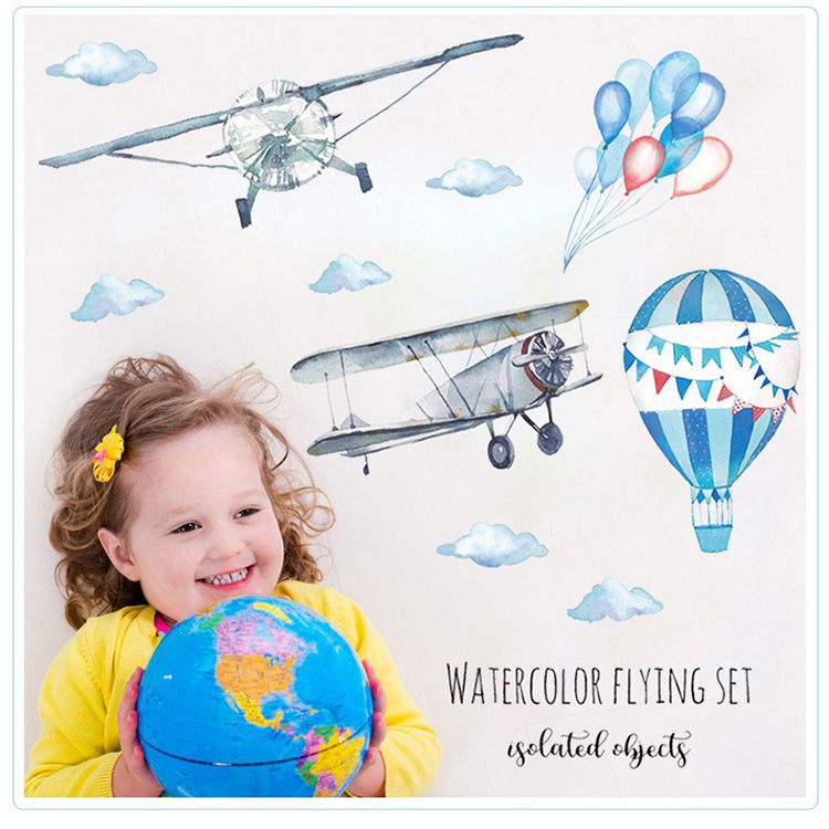 JB Design - 時尚壁貼-飛行夢想號HM71008 (70cm*50cm)