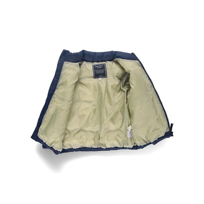 日本 BRANSHES - 酷帥又保暖輕盈鋪棉外套-軍綠x棕