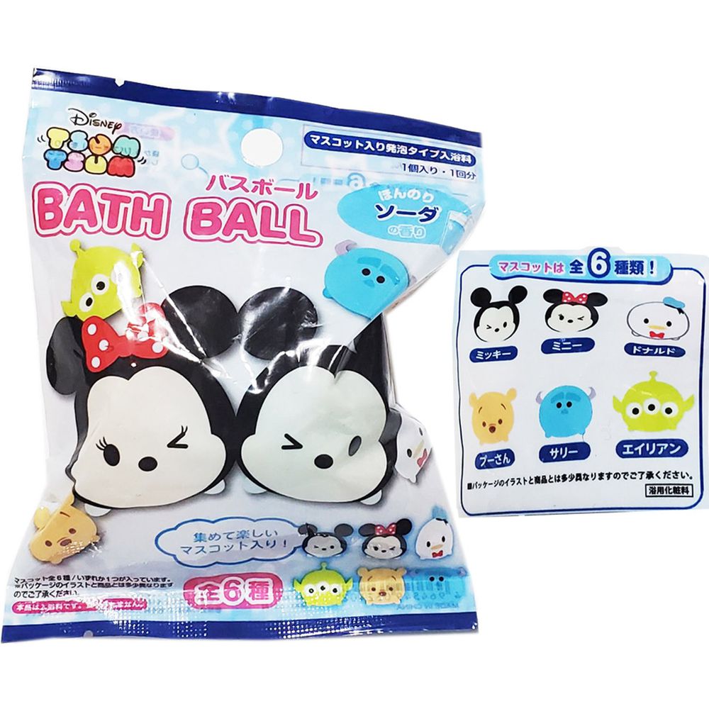 紐西蘭 TAURUS - 日本進口-玩具入浴球/泡澡球-米奇tsum-(TAURUS代理商進口商品)