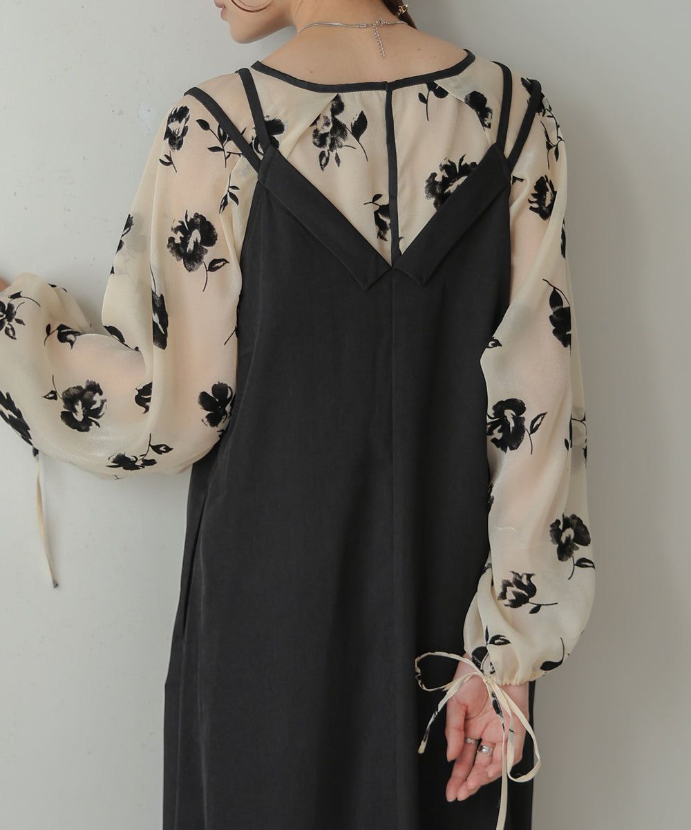 日本 Bab - 2WAY設計修身背心裙-水藍