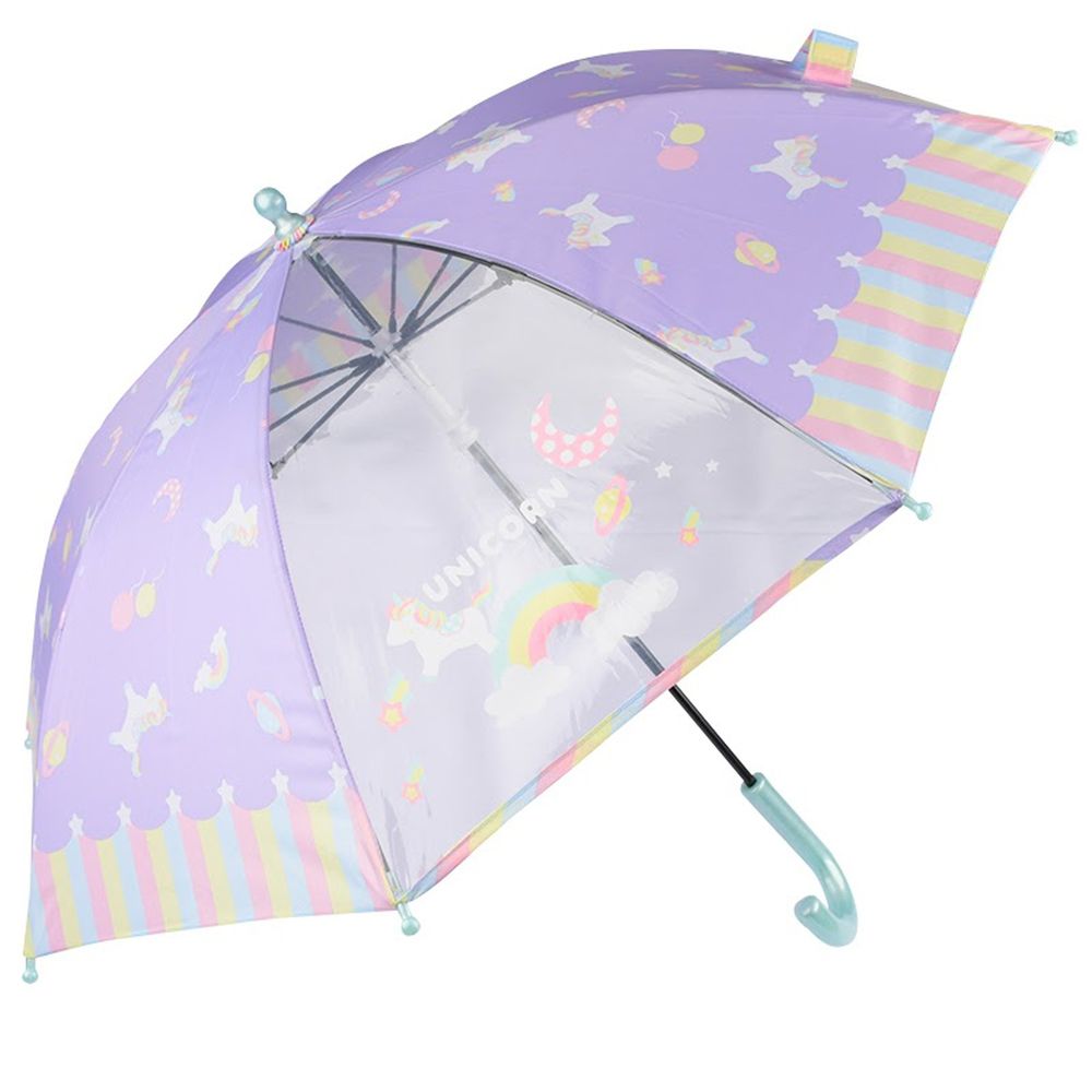 akachan honpo - 雨傘-獨角獸-紫色