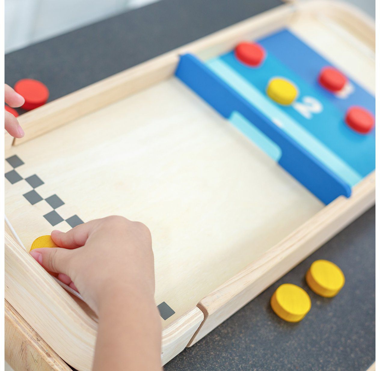 泰國 Plantoys - 桌上擂台-沙狐球二合一彈彈樂