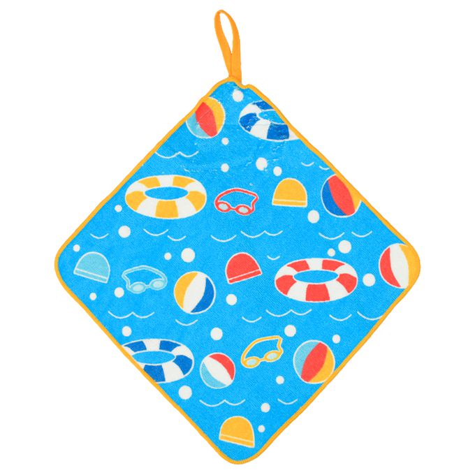 akachan honpo - 擦手巾5條組-運動 (25×25cm)