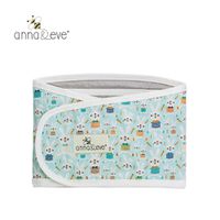 Anna&Eve - 美國 嬰兒舒眠包巾-藍色兔子農場