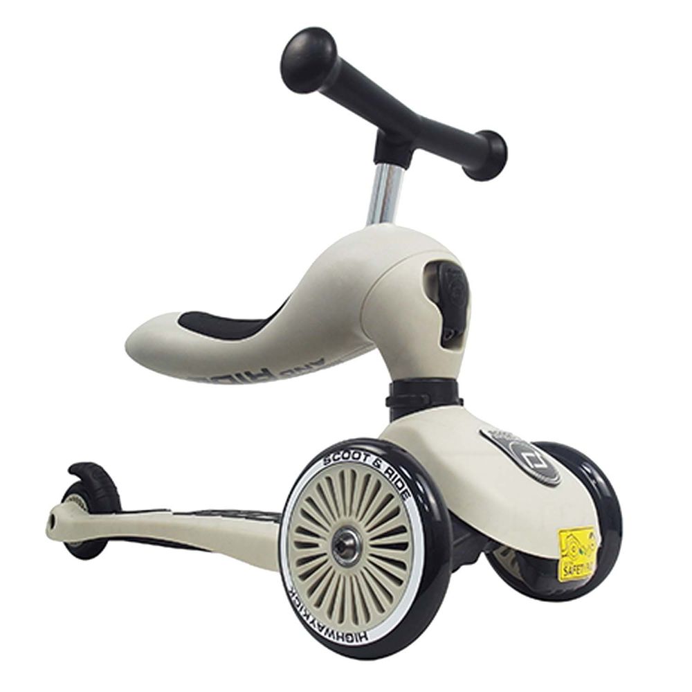 奧地利 Scoot & Ride - Kick1 Cool飛滑步車/滑板車-米色