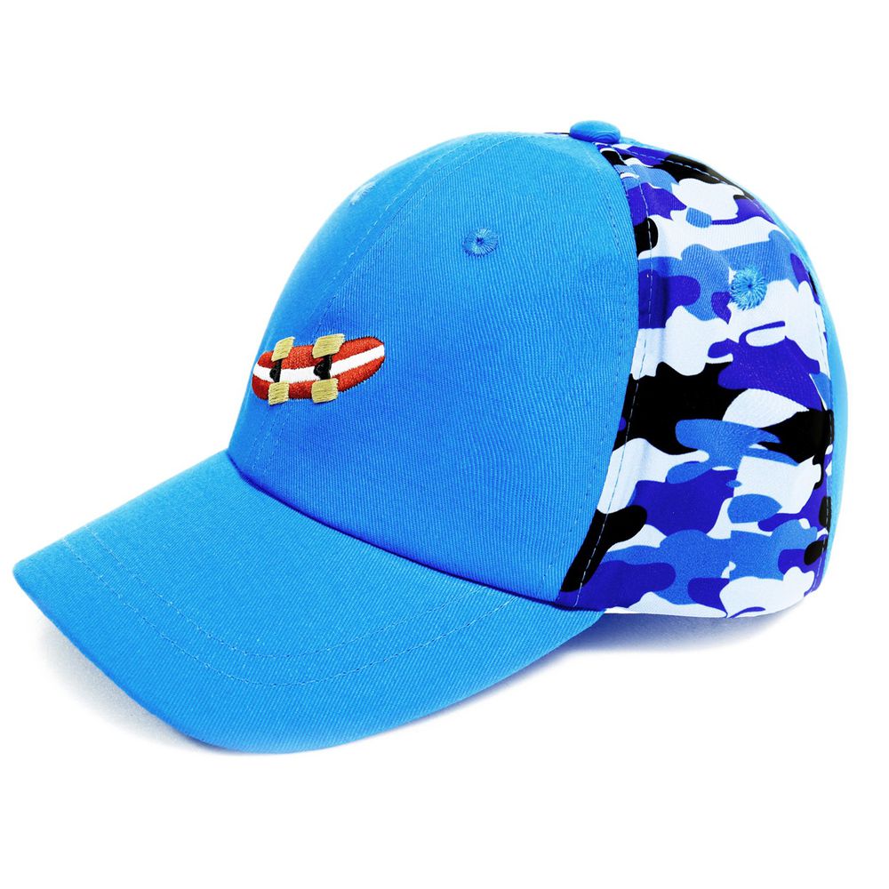 美國 Dabbawalla - 瓦拉帽-酷炫滑板拼色棒球帽 (3-10歲(頭圍52~56.5cm))