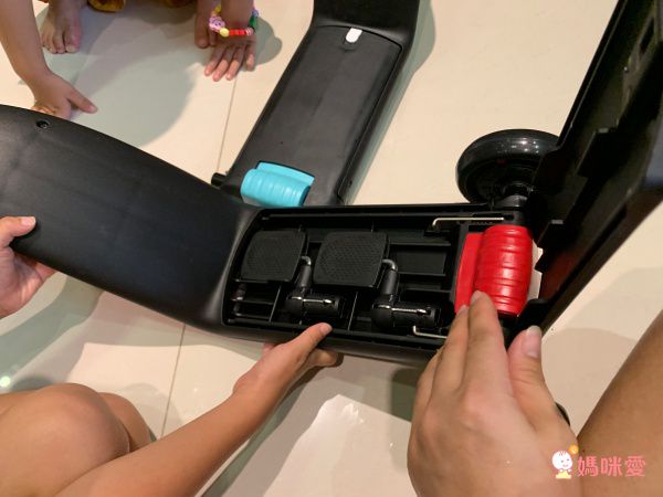 奧地利Nadle - 三合一多功能三輪滑步/滑板車-藍色