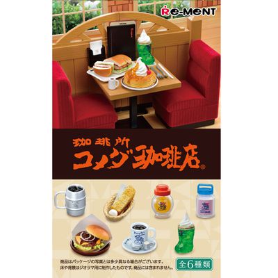 RE-MENT - 聯名系列 Komeda's Coffee 客美多咖啡 _整組6種