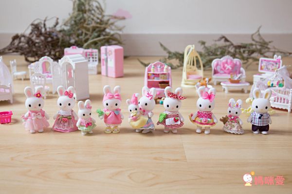 韓國【兔寶家族家家酒】正版授權，滿額送樂高收納盒