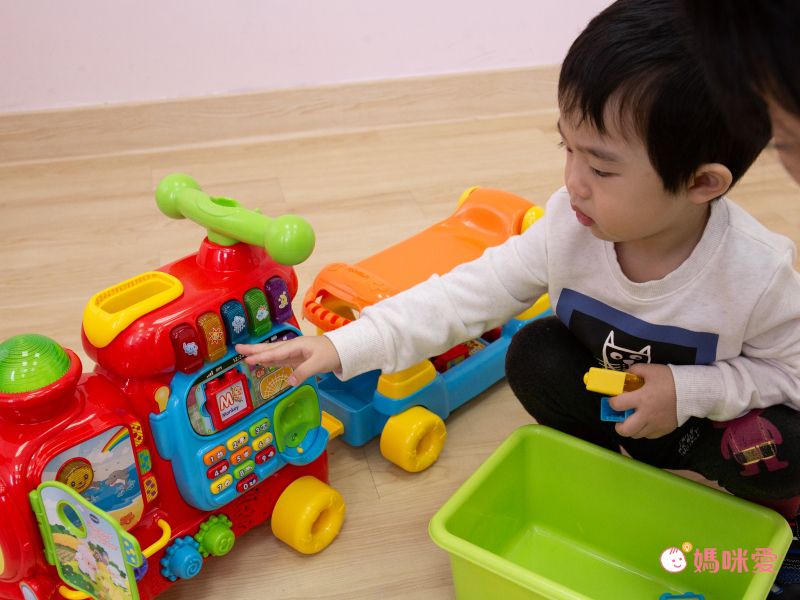 Vtech - 4合1智慧積木學習車-藍色-正版代理商公司貨