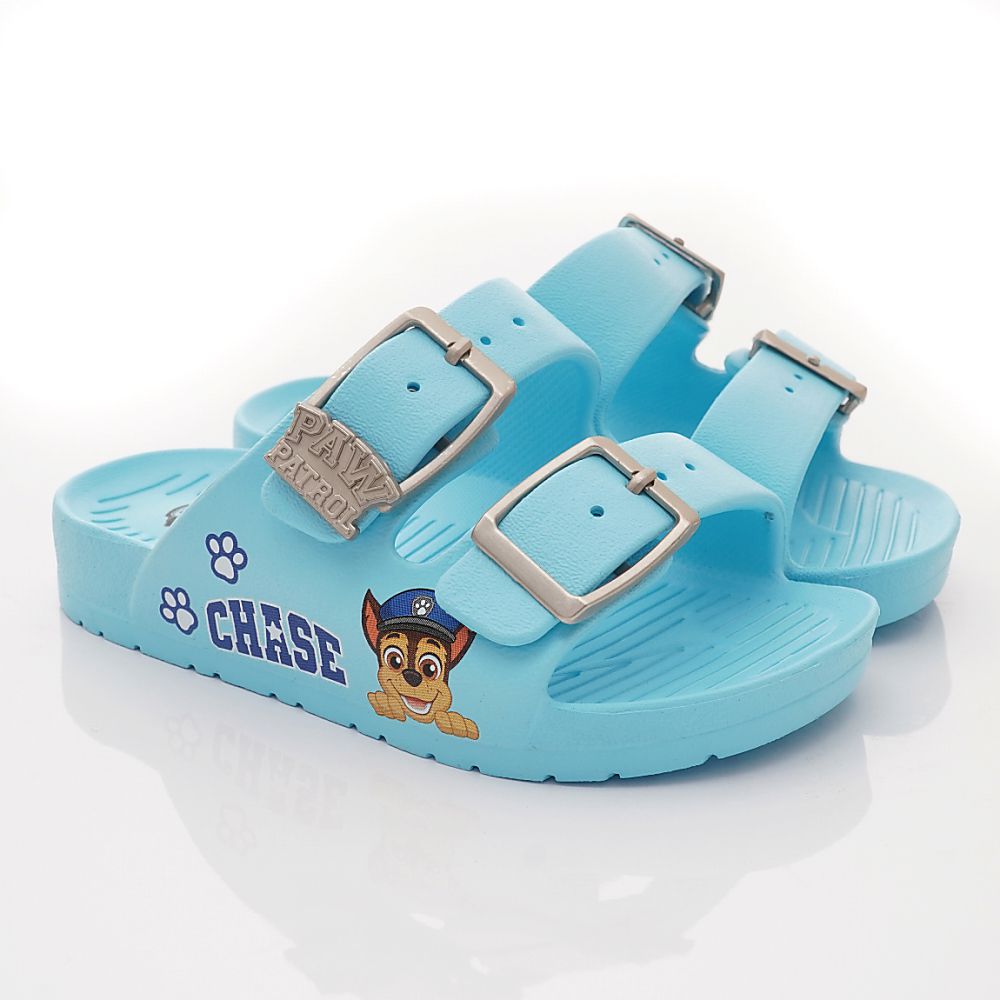 台灣製汪汪隊雙絆帶拖鞋(中小童段)-拖鞋-藍