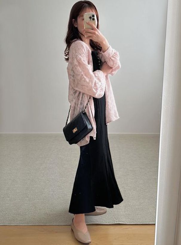 日本 GRL - [熱銷NO.1] 時尚魚尾吊帶裙-象牙杏