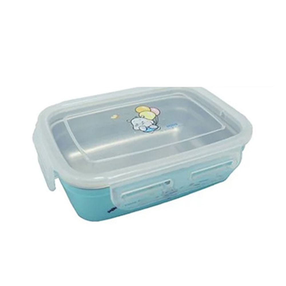 唐榮抗菌 - 抗菌嬰幼兒方形餐盒-藍色