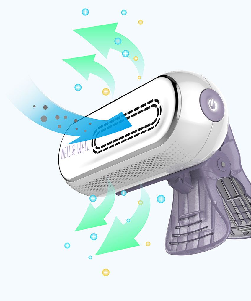 NELL&WELL 嬰兒攜帶型夾式空氣清淨機