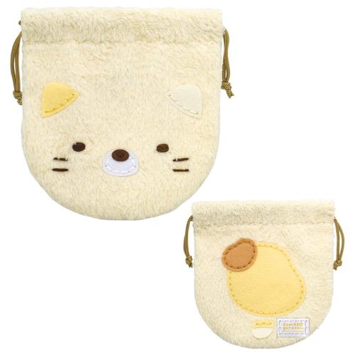 角落生物 Sumikko Gurashi DIY束口袋(貓咪)