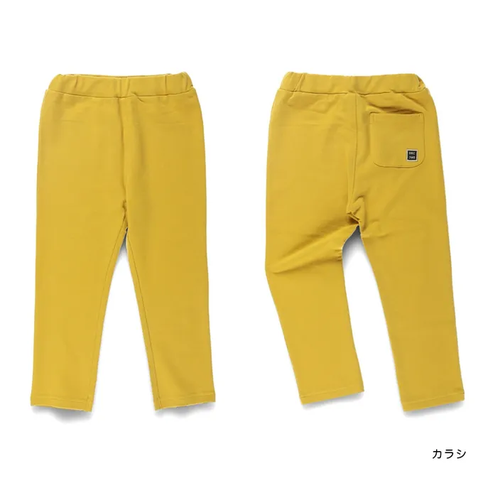 日本 BRANSHES - 定番超彈力百搭長褲-小花-黑