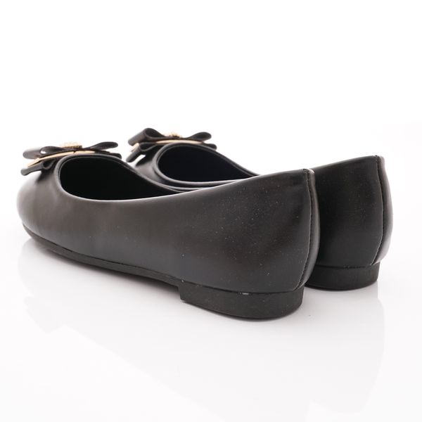 PV日式私藏 - 專櫃童鞋-鑽飾蝴蝶結公主鞋款(中小童段)-黑