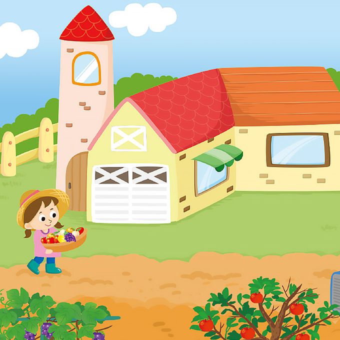 韓國 Ariati - 迷您磁性貼-果園