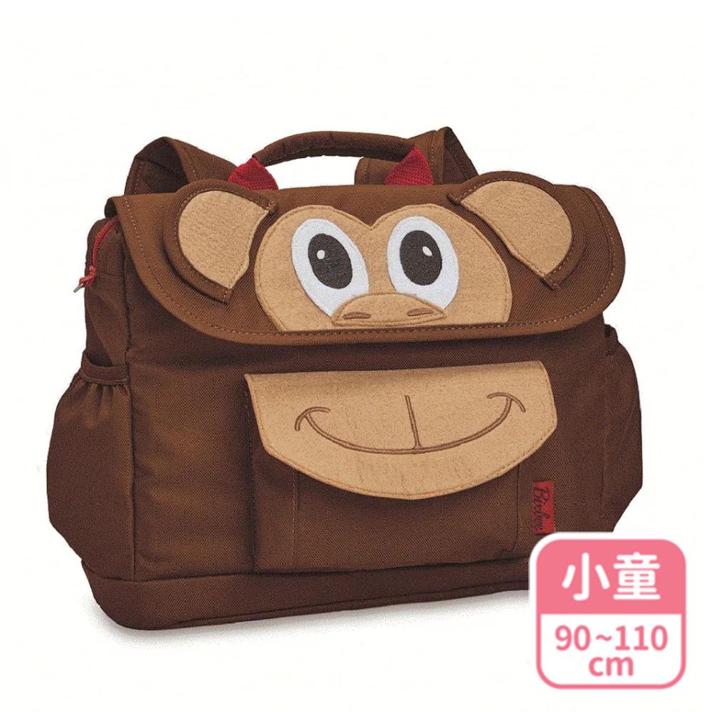 Bixbee - Monkey Pack 3D動物童趣系列-聰明棕猴小童背包 (32*25*10)