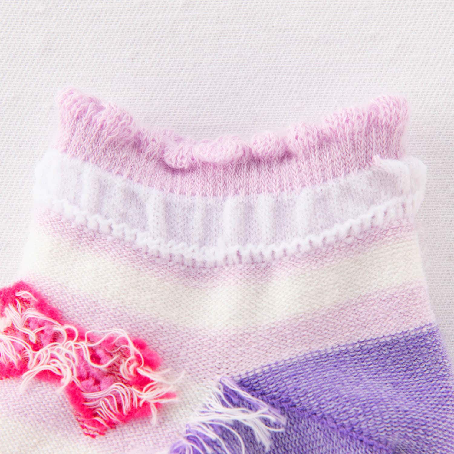 日本千趣會 - GITA 超值中筒襪五件組-恐龍條紋