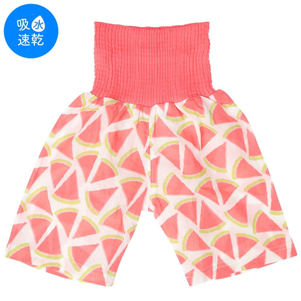 幼兒家居褲-附肚圍西瓜-紅色