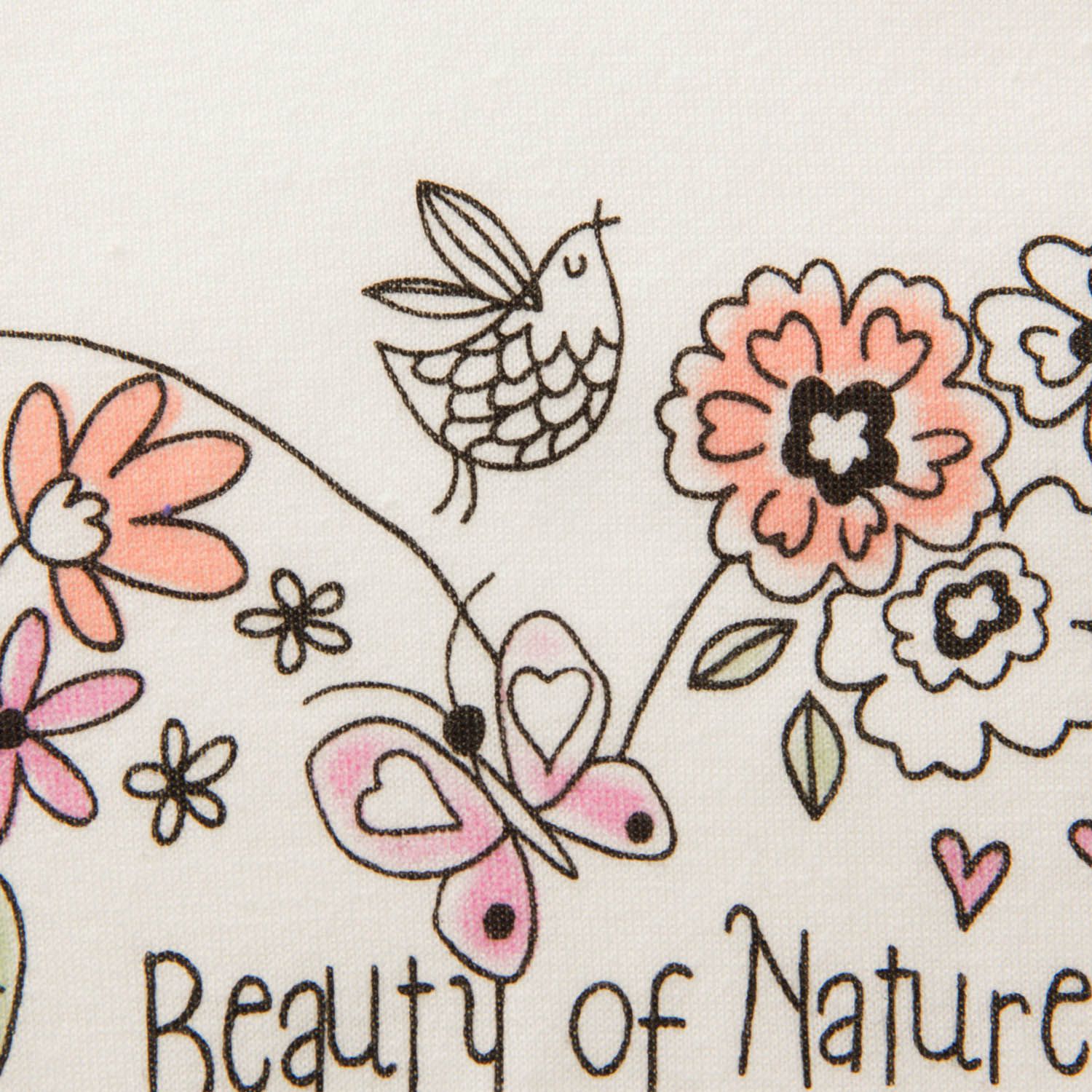 日本千趣會 - GITA 天竺棉印花短T-黑貓-黑