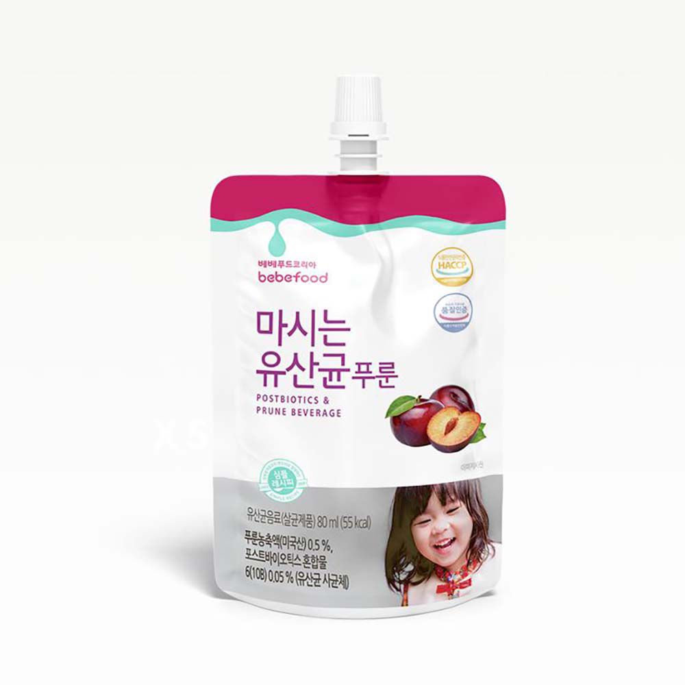 韓國BEBEFOOD寶寶福德 - 李子乳酸菌飲料-100ml