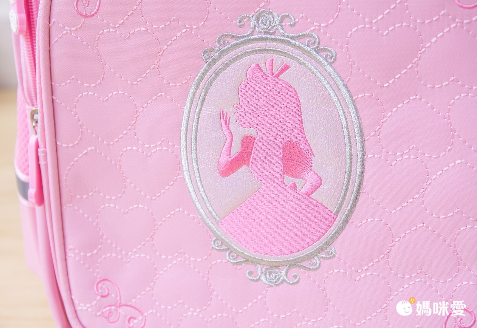 超輕量減壓書包-童話公主-玫紅 (適合110-140cm)