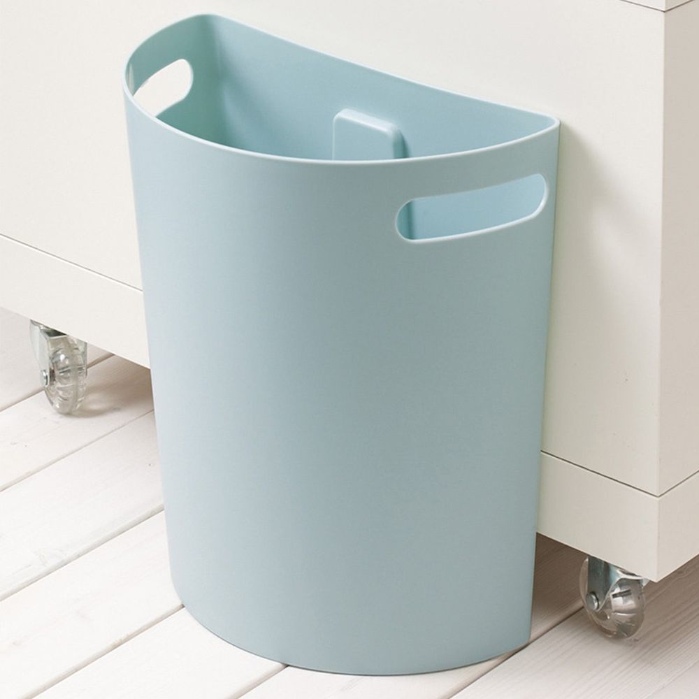 日本ISETO - Meluna壁掛式置物筒/垃圾桶-藍
