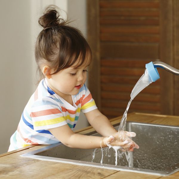 akachan honpo - Aqueduck水龍頭延伸器/粉紅色