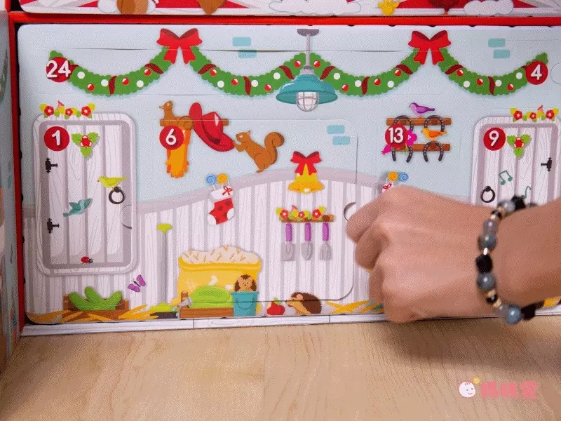 德國 Hape - Christmas Ranch 聖誕倒數月曆-牧場